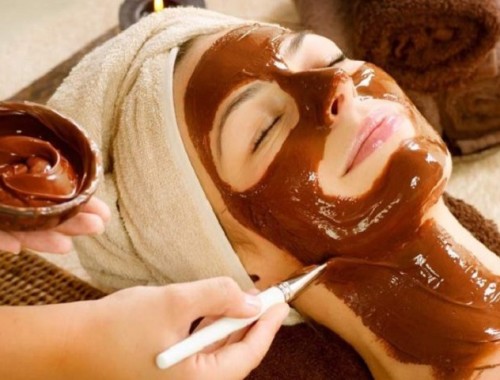 chocolat Masque DIY gourmand au chocolat Chocolate face 500x380