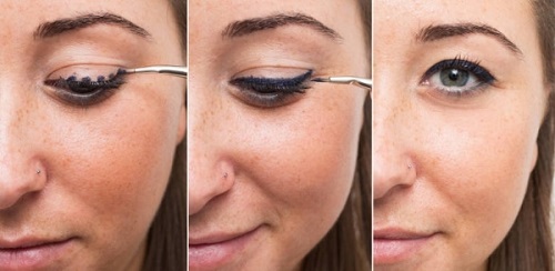 application eyeliner Astuces pour devenir pro du trait d`eyeliner application